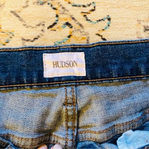 Hudson Jeans High Rise Blair Destructed Ada Skinny - Picture 4 of 7